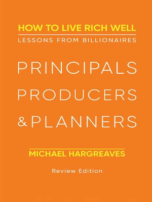 cover image of Principals, Producers, & Planners